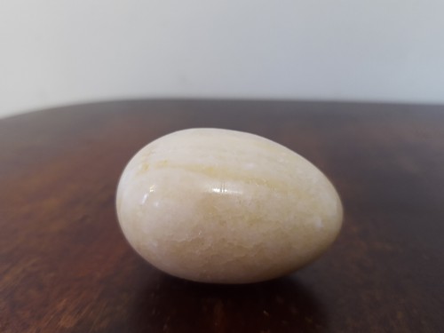 Stone egg decorative smooth - stone,