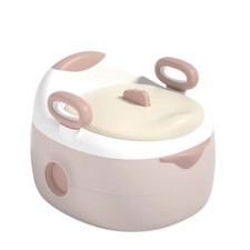 3-in-1 Pink Baby Toddler Potty