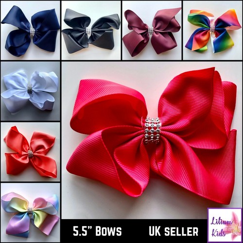 Big hair bows - big,