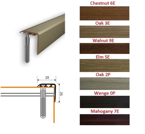 Stair nosing edge - stair,