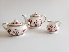 Vtg Coalpory 5 Piece Miniature