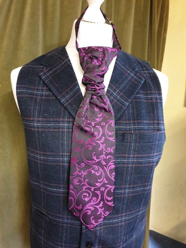 Cravats ties ruche - cravats,, ties,
