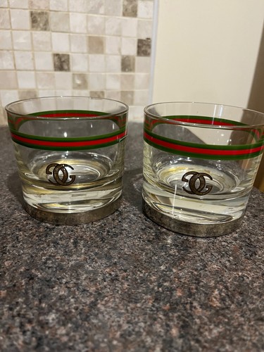 Gucci cocktail glasses - gucci,
