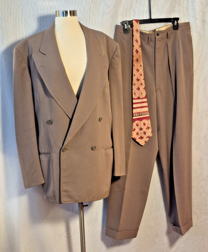 1940s vintage men brown - 1940s,