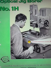 SIP Societe Genevoise No.1H High Precision Optical Jig Borer Colour Catalogue