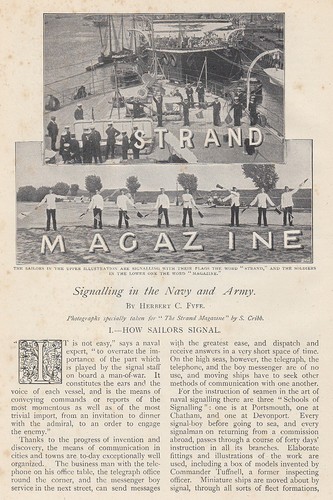 Signalling the army - in,