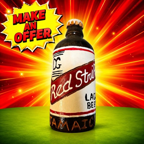 Handmade red stripe lager beer - handmade,