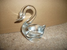 Vintage Swan Art Glass
