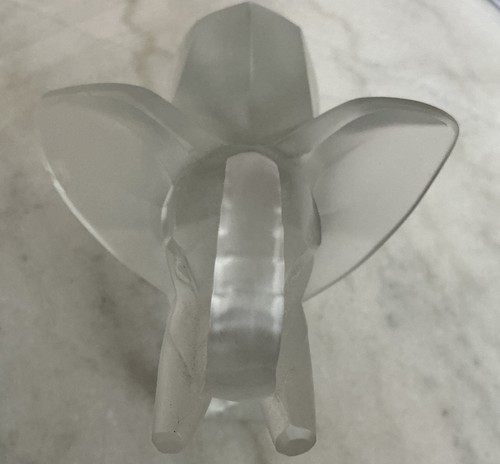 Lalique france frosted crystal - lalique,