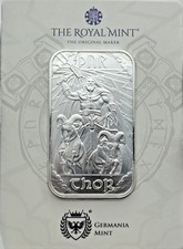 2023 The Royal Mint x Germania Mint “THOR” 1oz Silver Bar – Sealed Assay Card 