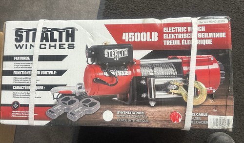 New stealth recovery winch - stealth,