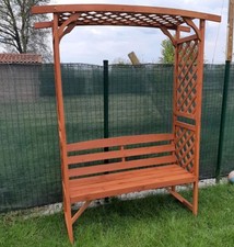 Wooden Garden Arbour Bench