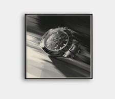 Rolex Watch Framed 24x24