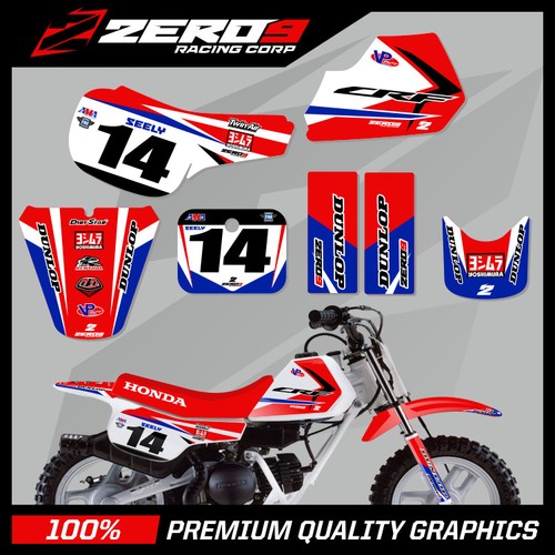 Honda qr50 motocross graphics - honda,