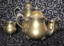 Piece antique silver - silver, plated