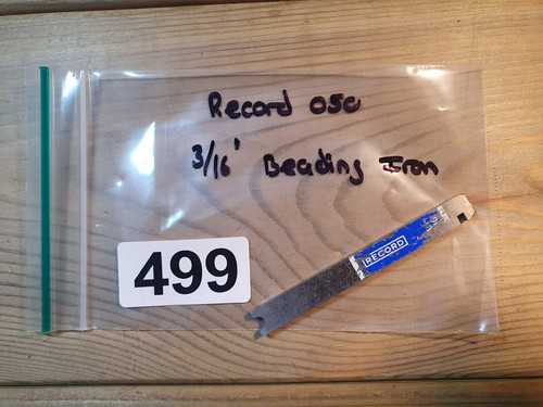 Vintage record 050 plane - vintage, 3/16"