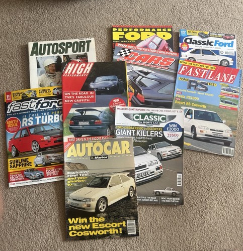 Ford cosworth magazines - ford,