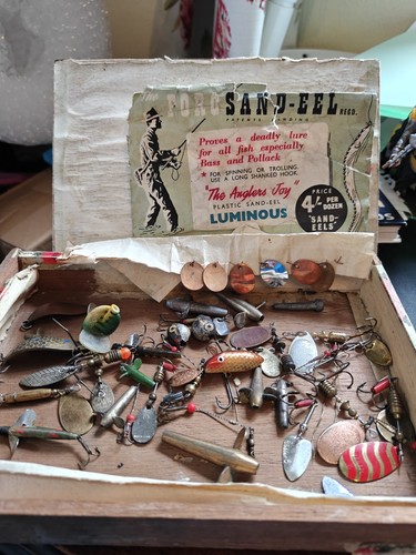 Vintage fishing lures - fishing, spinners
