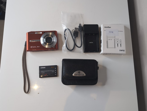 Casio exilim s500 red - ex-s500,