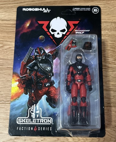 Skeletron roboskull mkii red - roboskull,