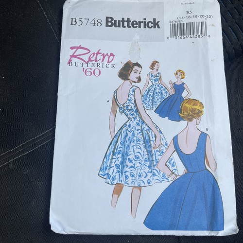 Sewing pattern butterick b5748 - sewing,