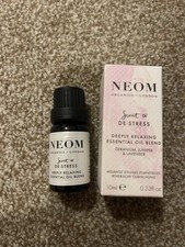 Neom Scent To De-stress Deeply Relaxing Essential Oil Blend 10ml Geranium Junip