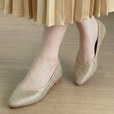 Women Diamante Ballerina