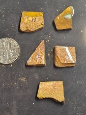 52cts Australian Sandstone Boulder Rough opal  Gamble stone 5 pieces