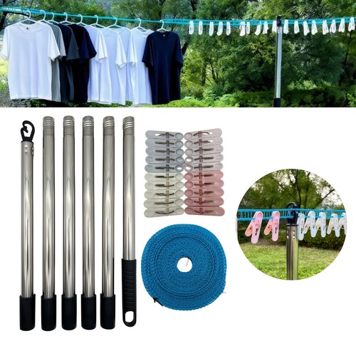 Adjustable washing line - adjustable,
