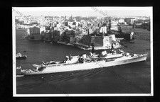 NV050 - Royal Navy Warship - HMS Antrim - D18 - photograph in Malta