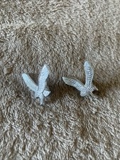 Pair Of UK Army Air Corps British Military Lapel Badge/Brooch Pin Pip Collar