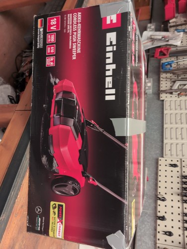 Einhell cordless push sweeper - push,