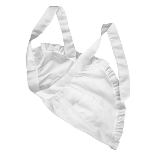 Reusable white maid - maid, apron