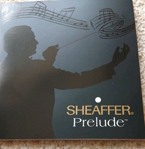 Sheaffer prelude pen booklet - pen,