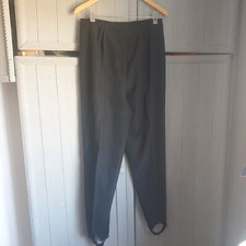 Vintage 80s Black Ski Pants