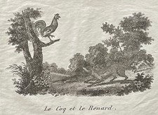 The Rooster And The Fox Fable