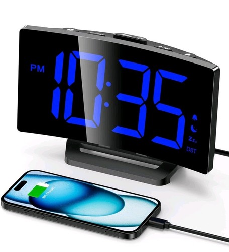 Digital alarm clock for - ,
