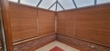 Conservatory Wooden Venetian Blinds