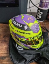 Lewis Hamilton Signed 1:2 scale F1 Helmet Mercedes Petronas