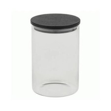 Clear glass cylinder storage - clear,