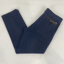 Meyer Diego Corduroy Trousers Navy Blue Cords W34 L30 Mens 
