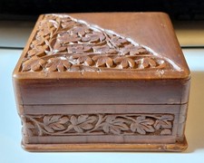 Indian Wooden Jewellery/Trinket Box