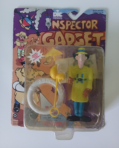 Inspector gadget action figure - action,