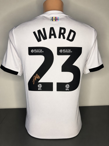 Signed joe ward derby county - signed,