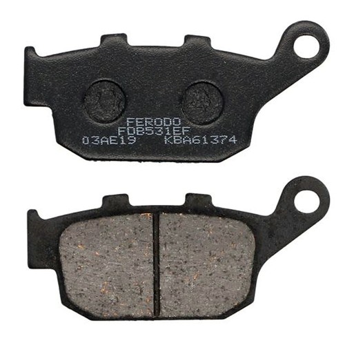 Pair brake pads for - of,