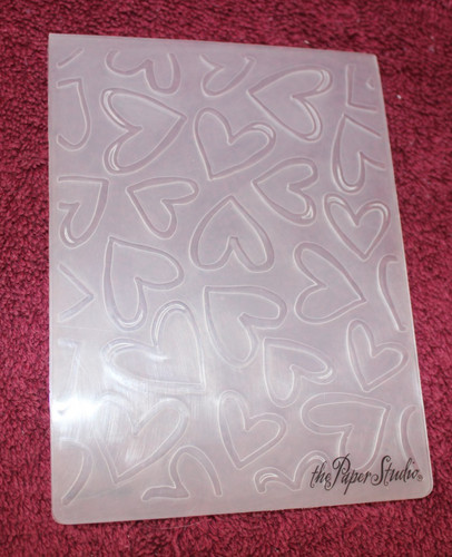 The paper studio embossing - paper,