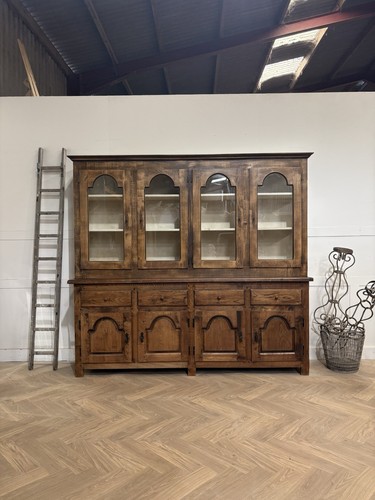 Large vintage bookcase - vintage,