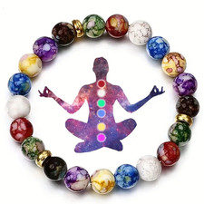 7 Chakra Bracelet Bead Yoga