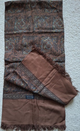 Tootal vintage rayon scarf - rayon,