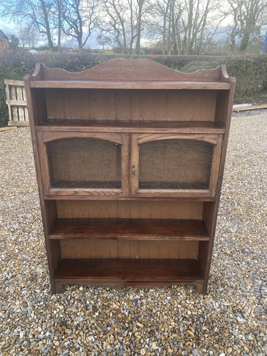 Antique sideboard wall unit - antique,